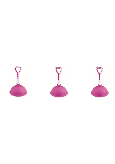 Flora Softline Büyük Lavabo Pompası 3'Lü F310 Pembe