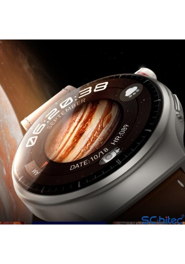 Schitec Watch 4 Pro Amoled Curved Ekran Akıllı Saat (Distribütör Garantili)