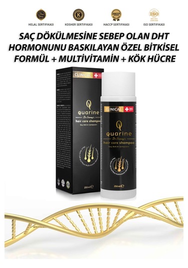 Dr. Sammy's Quarine Premium Şampuan 250ml Dökülen