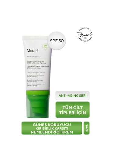 Güneş Koruyucu  Nemlendirici Krem Spf 50- Superactive Spf 50moisturizer