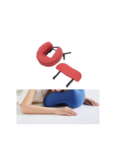 Suntek Salon Spa Ev Için Masaj Masası Yüz Beşiği Ve Kırmızı