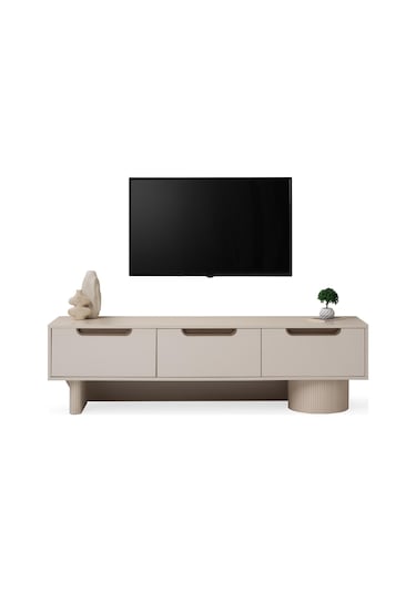Sude Modern Dolaplı Tv Ünitesi 180 45 51 Vizon