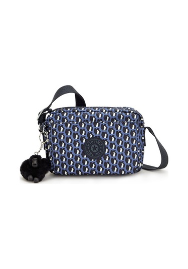 Kıplıng Abanu Küçük Boy Omuz Çantası Desenli 3d K Blue Desenli Çok Renkli