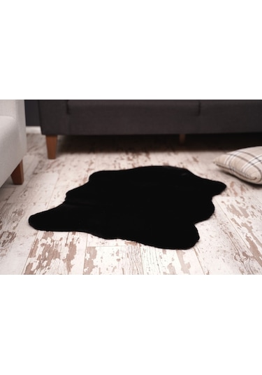 Tappeto Re x  Tavşanı Post Peluş Siyah