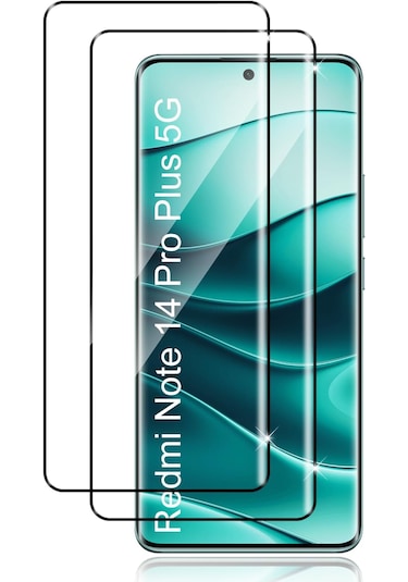 Xiaomi Redmi Note 14 Pro Plus Ekran Koruyucu Kırılmaz Cam Oval