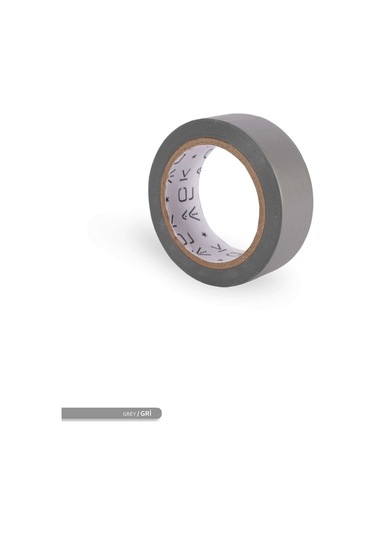 ACK PVC Elektrik İzolasyon Bandı Gri 8m