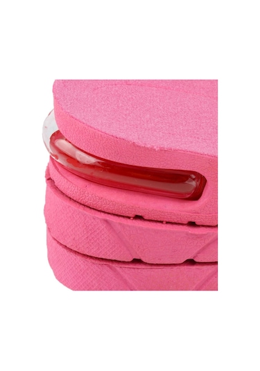 Magideal 3 Katlı Air Up Yükseklik Artırma Topuklu Tabanlık Pembe