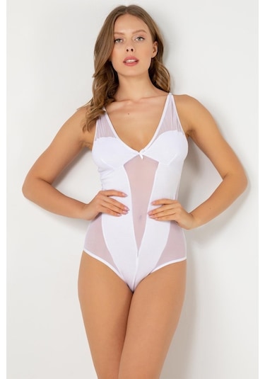 Miorre Modal Çıtçıtlı Fantezi Body