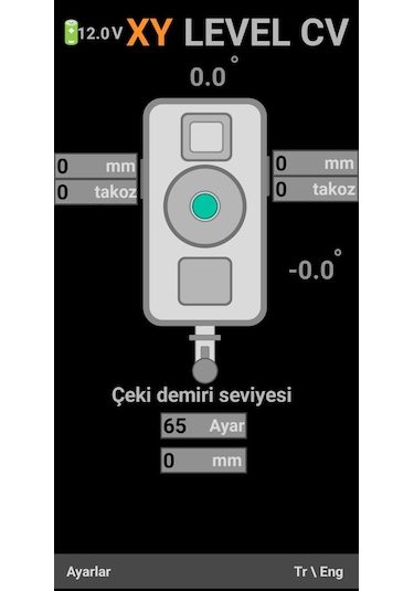 Çekme Karavan Kolay Dengeleme Cihazı