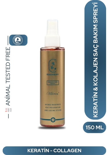 Siriussoft Keratin Ve Kolajen Saç Spreyi 200 Ml