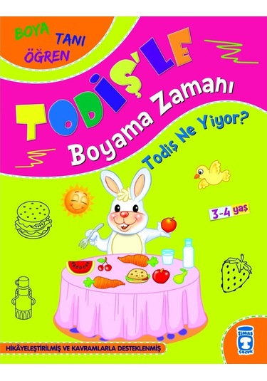 Todiş Ne Yiyor? - Todiş'Le Boyama Zamanı