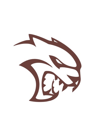 Kaplan Araba Sticker 17x17 Cm Kahverengi