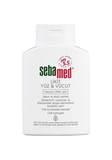 Sebamed Likit Yüz & Vücut Temizleyici  200 ML