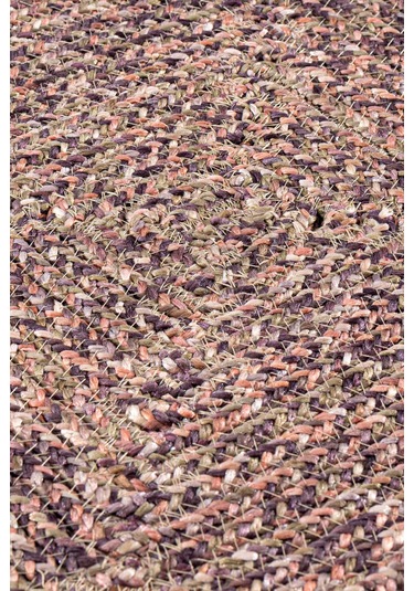 Koza Home Cesta El Yapımı Örgü Mor Kare Supla 32x32 4023 Mor