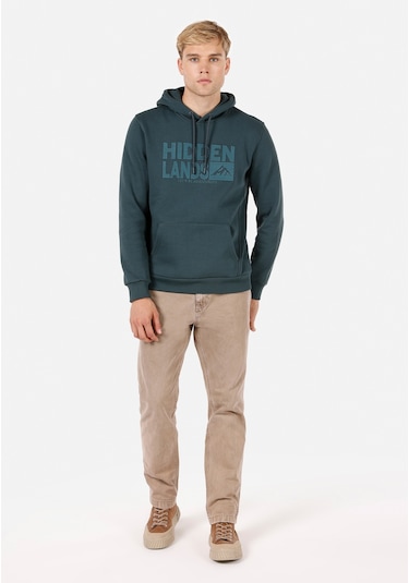 Colins Yeşil Erkek Sweatshirt Cl1071263 Q1.v2 Gre Koyu Yeşil