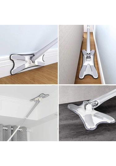 Büro Ev Ofis Yazlık Hijyeni İçin Kendinden Sıkmalı Papas Tablet Twist Temizlik Mopu