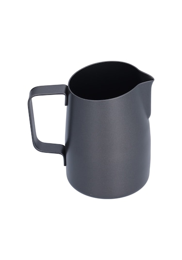 400ml Siyah Süt Köpürtme Kabı Kaiyi Gosterildigi Gibi