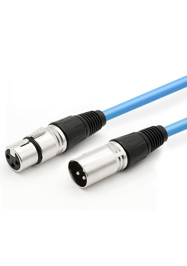 Mikrofon Kablosu 3 Metre Xlr-xlr Ücretsiz Kargo