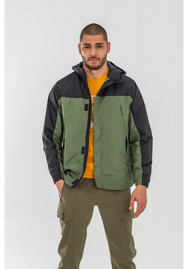 Combat Tactical Rüzgar Ceketi Haki - Siyah