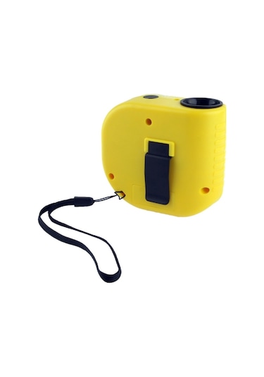 Butuglobal Cp-3010 0.5-18m Lazer İşaretleyicili Ultrasonik Mesafe Ölçer Sarı