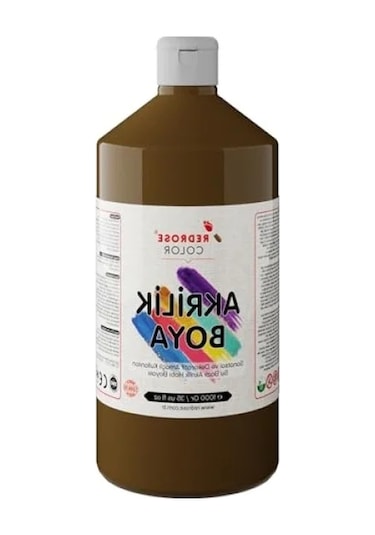 1000 Gr Açık Kahverengi Akrilik Boya 0.2 L
