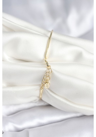 Sinek Figürlü Gold Renk Pirinç Kadın Bileklik Çok Renkli