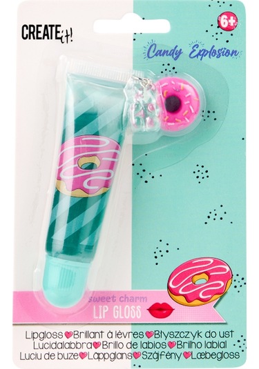 Create It Süslü Dudak Parlatıcısı - Yeşil - Candy Explosion