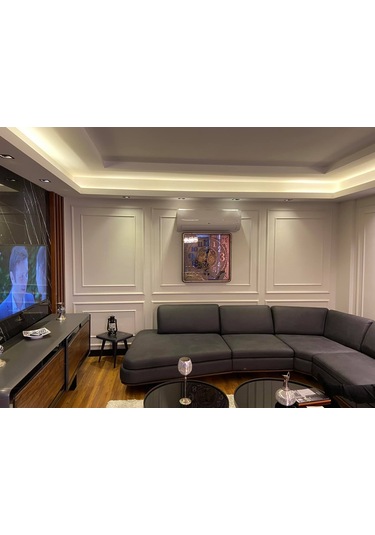 Decomanya Boyanabilir Duvar Çıtası 3 Cm Poliüretan Duvar Çıtası (480019754)