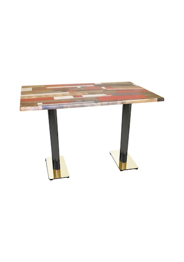 Beymobilya Karanfil Gold Werzalit Masa (80X140) (532345204)