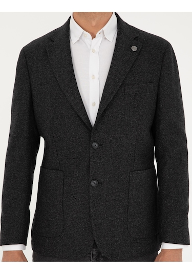 Pierre Cardin Erkek Antrasit Ceket 50291937-vr006 Antrasit