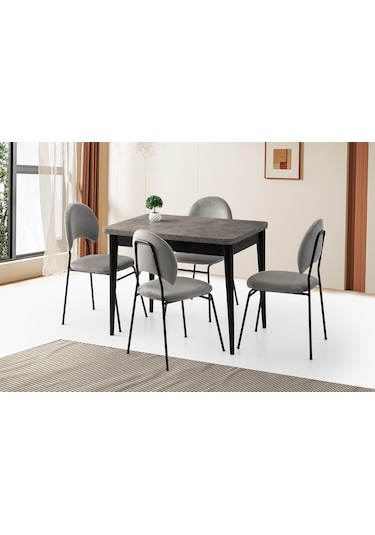 Pure Masa, Retro Gümüş, 100x65 Diğer