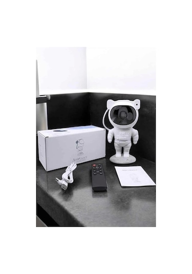 Astronot Görünümlü Projeksiyon Speaker Taşınabilir