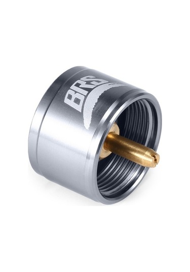 Bloomnest Gaz Tankı Adaptörü Propan Ocak Adaptörü 2 Adet Gümüş Kaplı Aksesuar Gümüş Gümüş