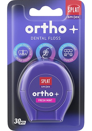 Splat Ortho+ Dental Floss 30 Adet
