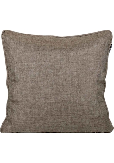 4'lü Hasır Dokulu Fitilli Çift Taraflı Kırlent Kılıfı Krem-2072 - Krem