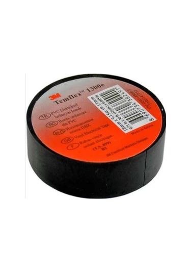 Siyah Elektrik İzole Bandı 18mm 100 Adet Esnek, Dayanıklı Ve Güçlü Yapışkanlı Bant Seti Motorx