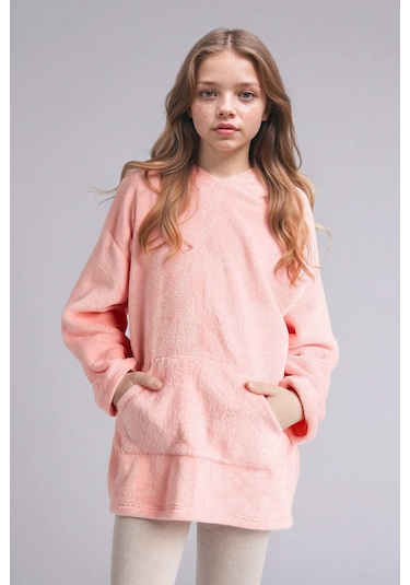 Defacto Kadife Elbise Kız Çocuk G8547a825wnpn1 Pembe-pn1