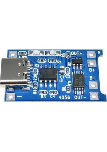 Tp4056 1a Lipo Li-on Pil Şarj Devresi Type C Sarj Korumalı