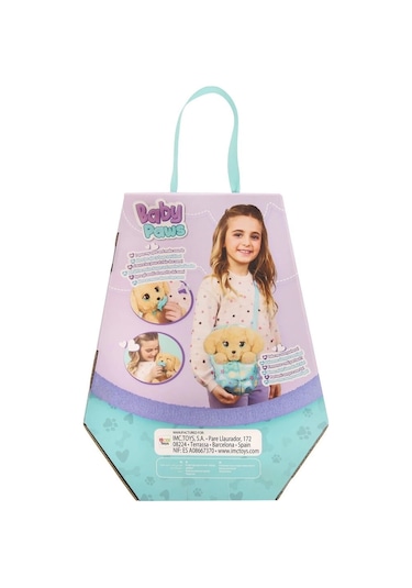 Baw09000 Baby Paws Sesli Labrador 20 Cm Peluş Çok Renkli