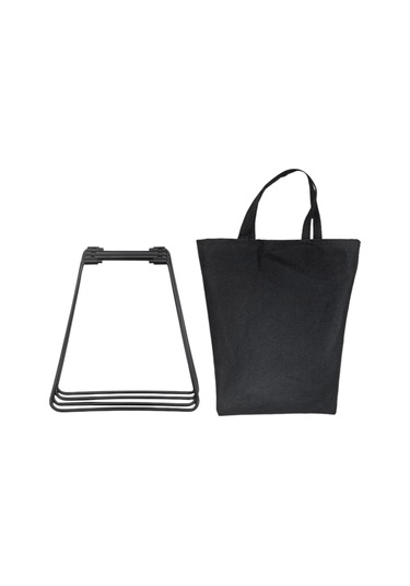 Homyl Katlanabilir Soğutucu Standı Piknik Için L-siyah L Siyah