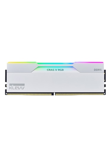 Klevv Cras V Rgb 64gb 2x32gb 6000mhz Cl30 Intel Xmp 3.0 Amd Expo Ddr5 Brilliant White Ram Kd5bgua80-60a300j