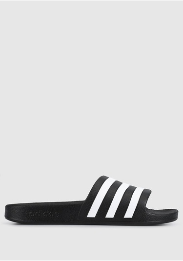Adidas - Adilette Aqua Siyah Unisex Terlik F355433 Core Black / Cloud White / Cor