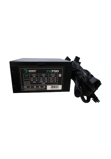 Zoko ZK700 Extreme 700W 80+ 14 CM Fanlı Güç Kaynağı