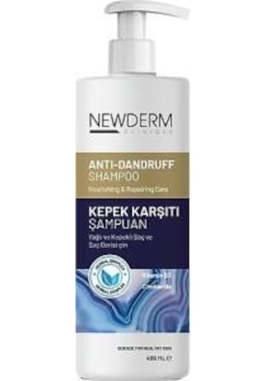 Newderm Dandruff Kepeğe Karşıtı Şampuan 400 ML
