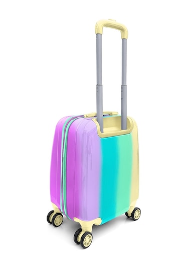 Coral High Renkli Çizgili Mini Kabin Boy Valiz 40cm 16786