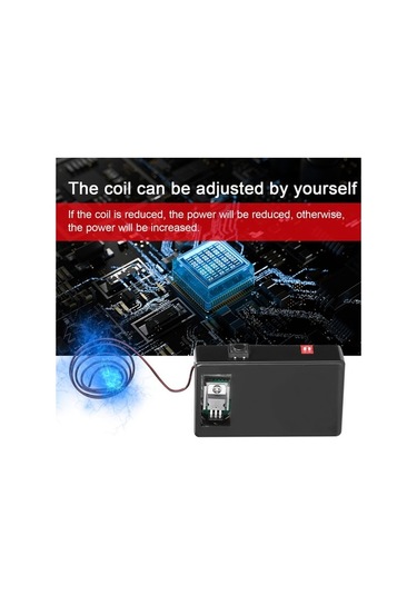 Createtech Çok Fonksiyonlu Yüksek Frekanslı Emp Jeneratörü - Elektromanyetik Darbe Dedektörü & Parmak İzi Kilidi