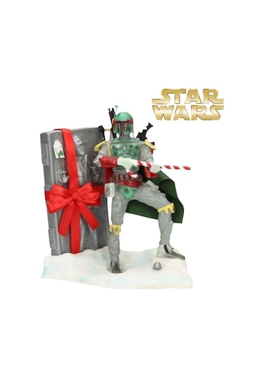 Star Wars Boba Fett Santa Clause Figure