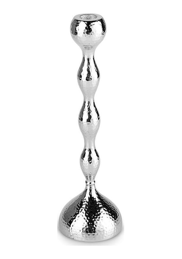 Karaca  Arlen Tekli Şamdan Silver 32 Cm