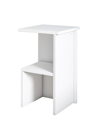 Roisin Modern Çok Amaçlı Komodin & Yan Sehpa Beyaz
