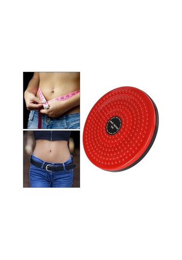 Dolıty Bel Büküm Kurulu Plaka Fitness Egzersiz Masaj Kırmızı Kırmızı